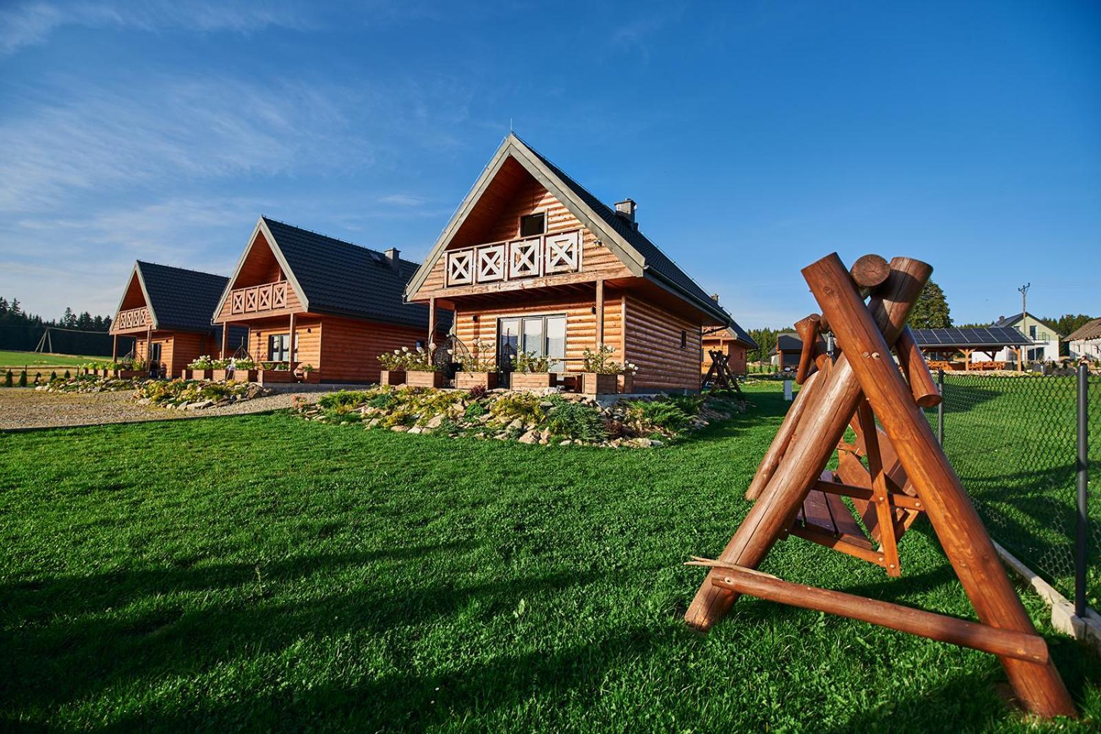 Osada Orlica Klimatyczne Domki Z Widokiem Na Gory I Termalnym Spa Sauna Jacuzzi 4 Km Od Zieleniec Ski Arena Lasowka Exterior photo